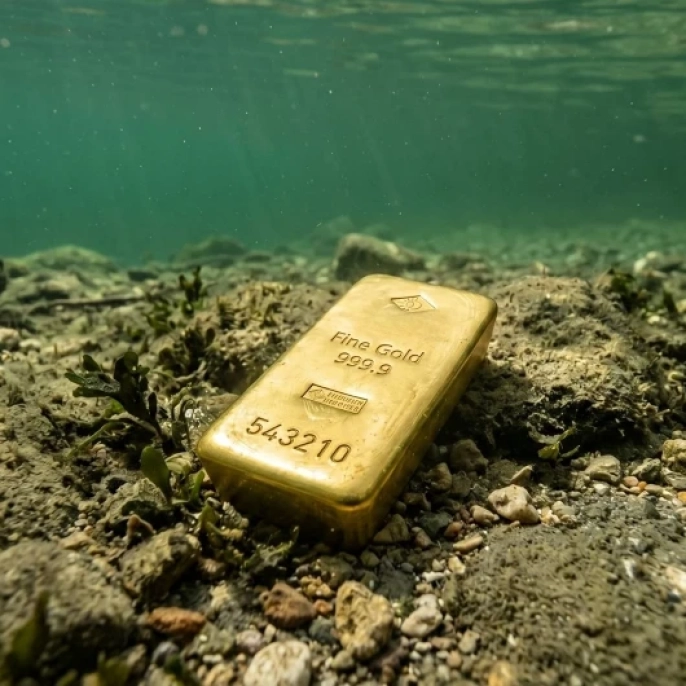 16 yaşındaki genç gölde bulduğu altın külçeyle hayatını değiştirdi