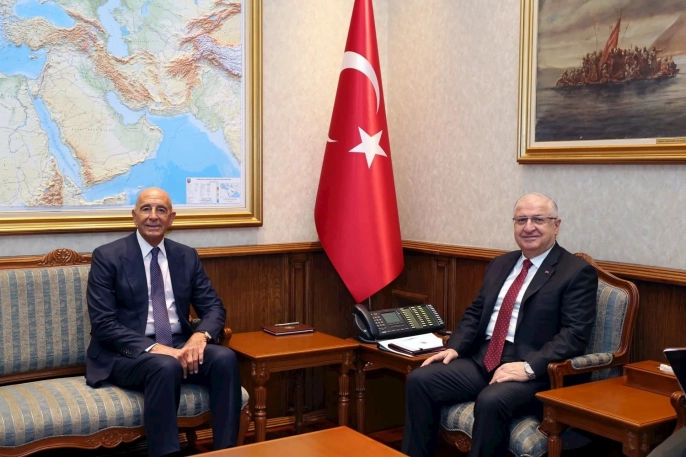 ABD Büyükelçisi Barrack, Milli Savunma Bakanı Güler ile görüştü