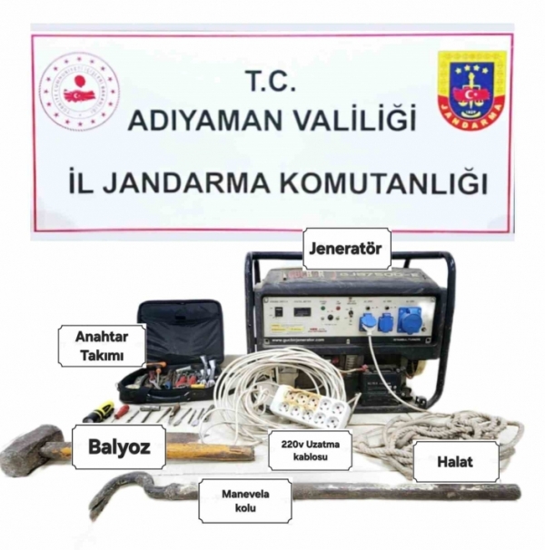 Kablo hırsızlığı şüphelisi 2 şahıs yakalandı
