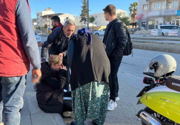 Otomobil ile motosiklet çarpıştı: 1 yaralı
