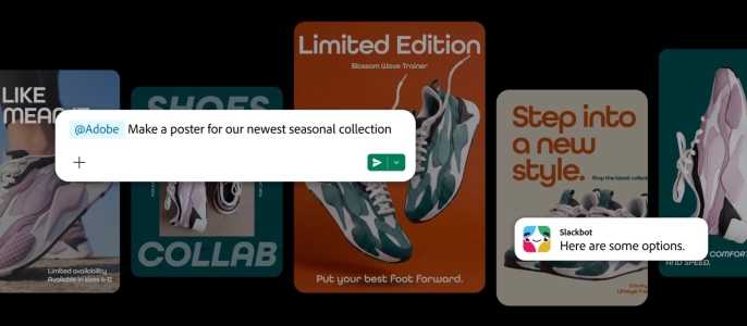 Adobe araçları artık Slack'te kullanılabilecek