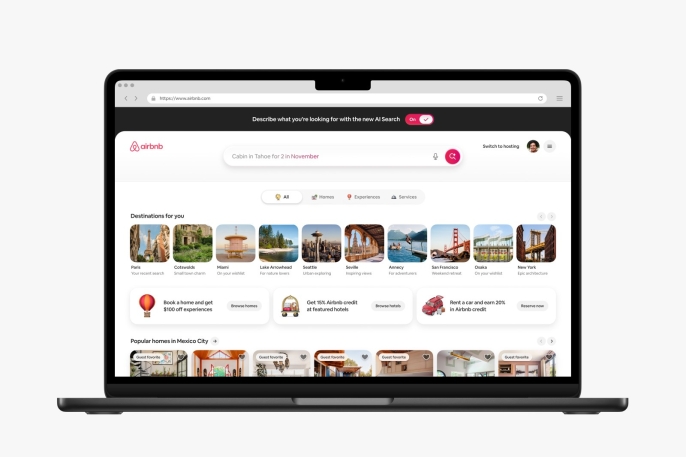 Airbnb yapay zeka arama ve sosyal özellikler ekliyor