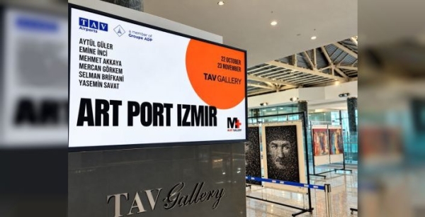 Adnan Menderes Havalimanı sanat sergisine ev sahipliği yapıyor