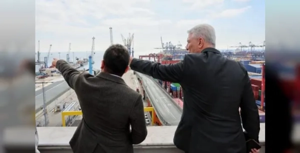Ambarlı Limanı'nda 9 ayda 1,4 milyon konteyner işlemi