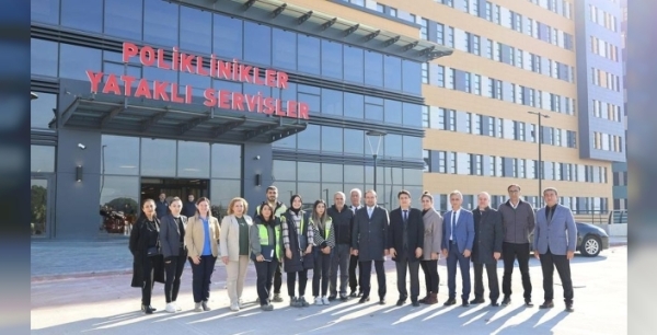 Aydın Şehir Hastanesi açılış için geri sayımda: İl Sağlık Müdürü son hazırlıkları denetledi