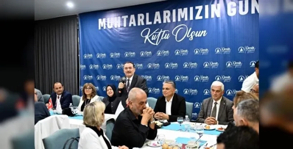 Başkan Uysal, muhtarlarla Muhtarlar Günü'nde buluştu