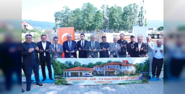 Cumayeri'nde entegre sağlık tesisi temeli atıldı