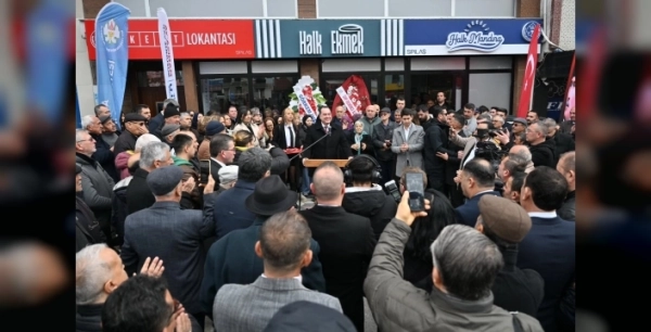 Demirci'ye sosyal belediyecilikten 3 dev yatırım: Kent Lokantası, Halk Mandıra ve Halk Ekmek hizmete girdi!