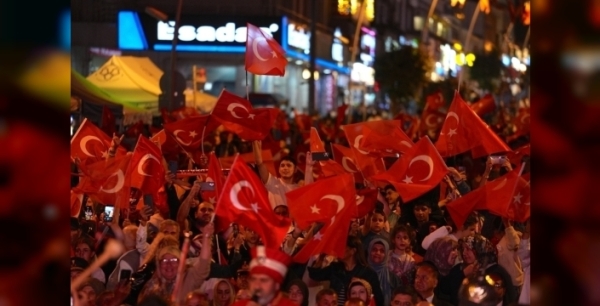 Erzurum'da 15 Temmuz Demokrasi ve Milli Birlik Günü coşkuyla kutlandı