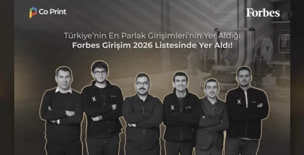 Forbes'un Gözdesi Co Print, Devrim Yaratan 3D Yazıcısı Quadro'yu Tanıttı!