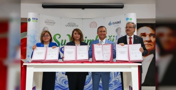 Gaziantep'te su verimliliği eğitimi protokolü imzalandı