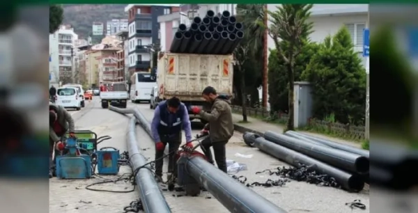 Giresun'da 31 milyon TL'lik içme suyu yenileme bitti