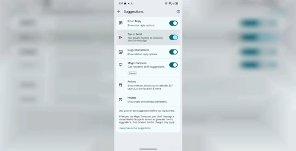 Google Mesajlar'da yanlış mesaj gönderme sorunu sona eriyor