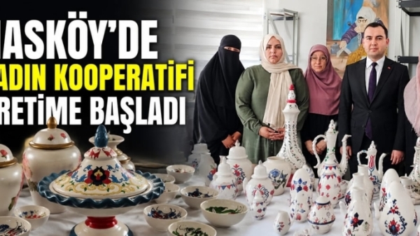 Hasköy'de Kadın Kooperatifi Üretime Başladı