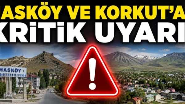 Hasköy ve Korkut'a Kritik Uyarı!
