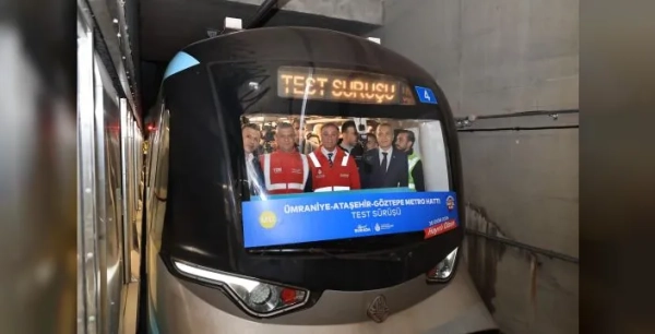 İstanbul metrosunda test sürüşü: 19 Aralık'ta açılıyor