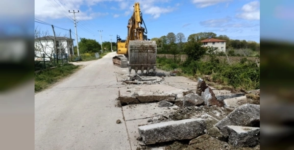 Kandıra'da yollar yenileniyor, Kefken-Akçabeyli arası konfor buluyor