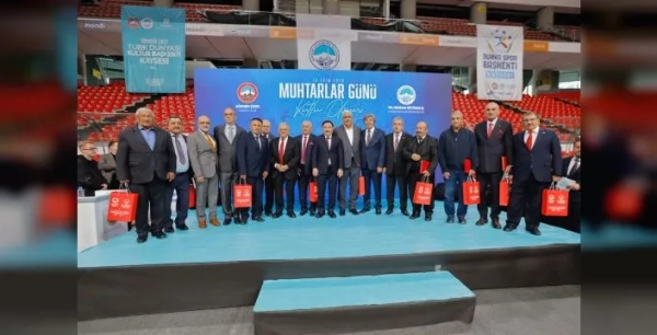 Kayseri'de muhtarlar, Başkan Büyükkılıç ile bir araya geldi