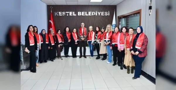 Kestel Belediyesi, kadın muhtarları ağırladı