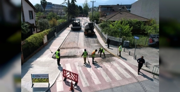 Kocaeli Başiskele sahilinde trafik düzenlemesi ile yaya güvenliği artıyor