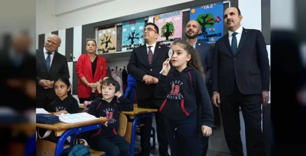 Konya'da öğrencilere göz sağlığı farkındalığı programı başlatıldı