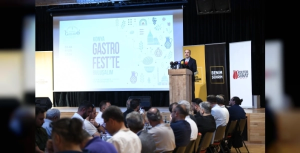 Konya GastroFest, lezzet tutkunlarını 3-6 Eylül'de buluşturacak