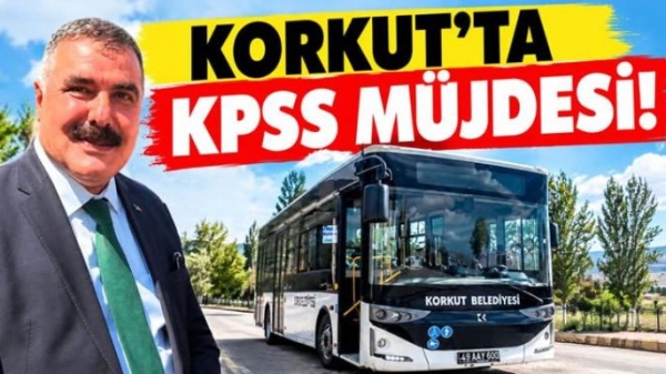 Korkut’ta KPSS Müjdesi!