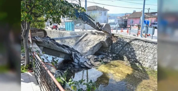 Mudanya'da tek şeritli köprü çift şeritli olacak