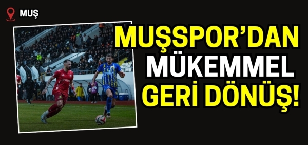 Muşspor’dan Soma Çıkarması: Geri Dönüşün Adı Şampiyonluk!