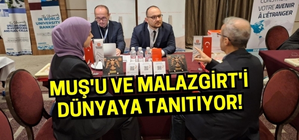 Rektör Alican Tunus'ta: Muş'u ve Malazgirt'i dünyaya tanıtıyor!