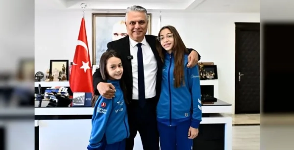 Şahin kardeşlerden ritmik cimnastikte Balkan şampiyonluğu