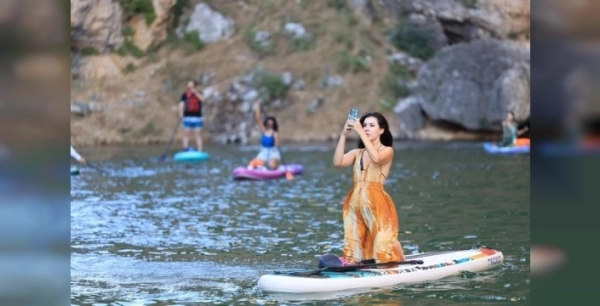 Takoran Vadisi, kürek sesleriyle çalkalanıyor: Su sporlarının yeni kalbi Şanlıurfa'da atıyor