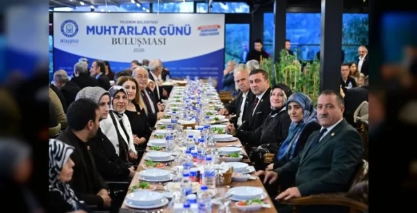 Yıldırım'da muhtarlar günü etkinliği