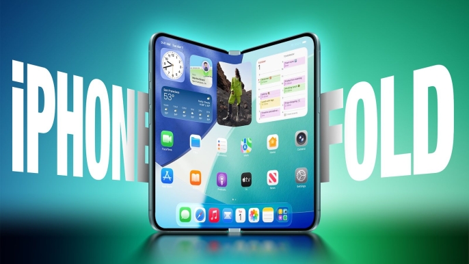 Apple'dan şaşırtan hamle: iPhone Fold'un tasarımı sızdı, radikal değişiklikler yolda! - 1