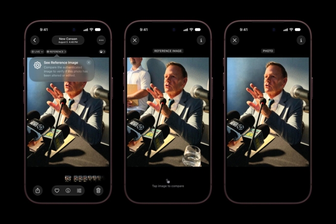 Apple iPhone'da yapay zeka ile üretilen görselleri tespit edecek