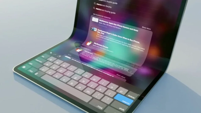 Apple katlanabilir MacBook projesini rafa kaldırdı - 1
