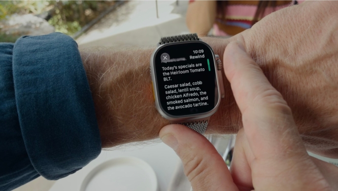 Apple Watch, sürekli dinleyebilen teknoloji kavramını benimsiyor
