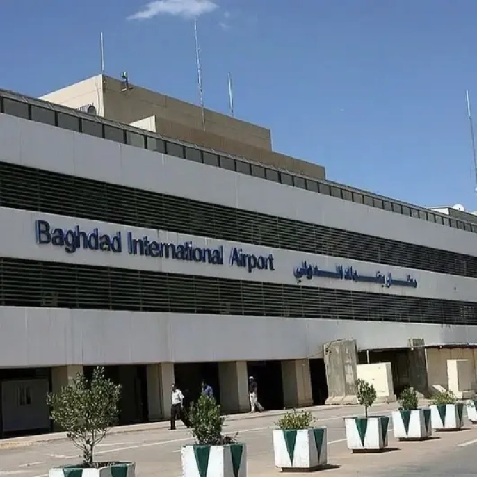 Bağdat Havalimanı karıştı: Roketler güvenlik güçlerini vurdu, 5 yaralı!