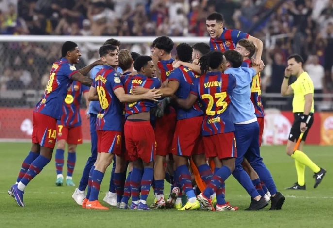 Barcelona Kral Kupası'nda çeyrek finale uçtu: Real Madrid'i devirdikten sonra durmak yok!