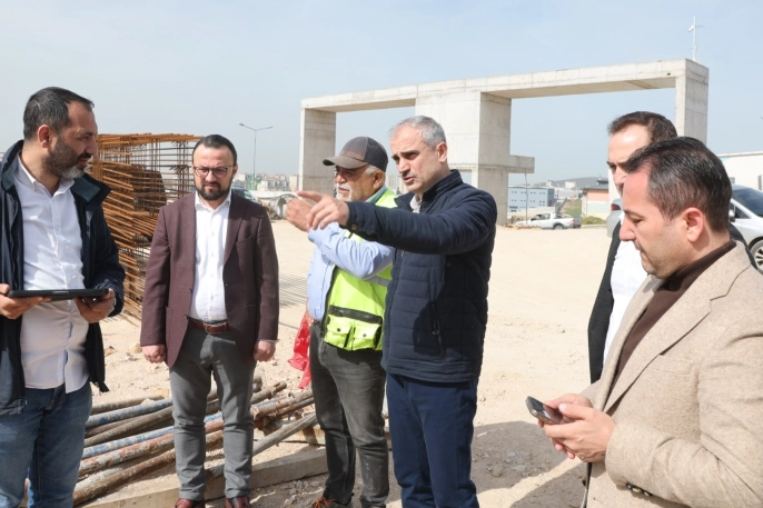 Başkan Çiftçi, yatırımları yerinde inceledi