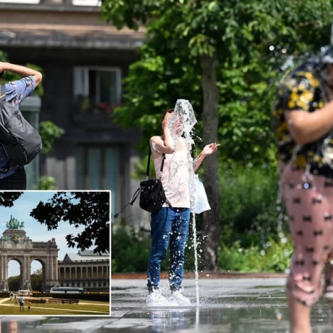 Belçika'da 40 derece alarmı: Kırmızı seviyeye geçildi