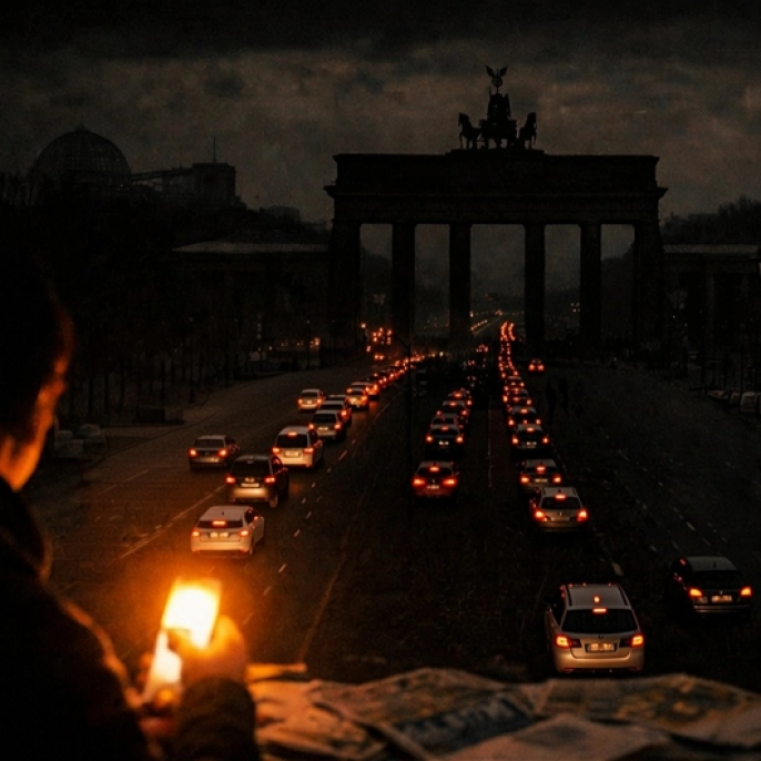 Berlin Buz Kesti: Sabotaj Sonrası On Binlerce Konut Karanlığa Gömüldü, Halk Isınma Kriziyle Boğuşuyor!