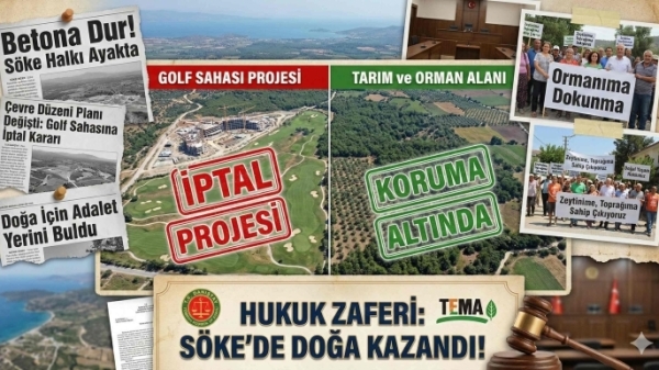 Aydın-Muğla-Denizli Planında Kritik Değişiklik: Söke'deki Golf Alanları Tarıma Açılıyor