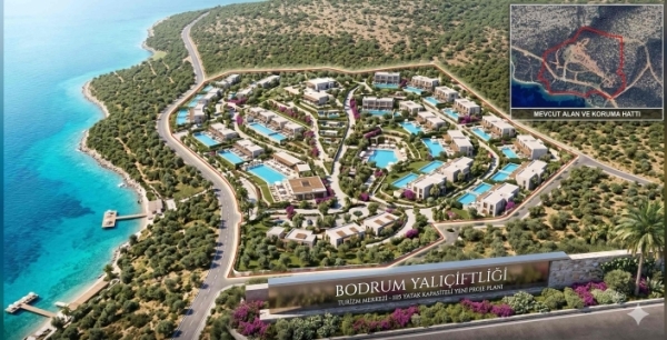 Bodrum Kızılağaç Yalıçiftliği Turizm Merkezi'nin Yeni İmar Planı Belli Oldu!