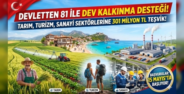 Devletten Tarihi Destek: 301 Milyon TL Hibe Kimlere Verilecek? (Son Gün 15 Mayıs)