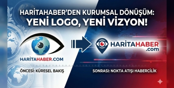 Dijital Habercilikte Nokta Atışı: HaritaHaber'in Yeni Logosu Görücüye Çıktı