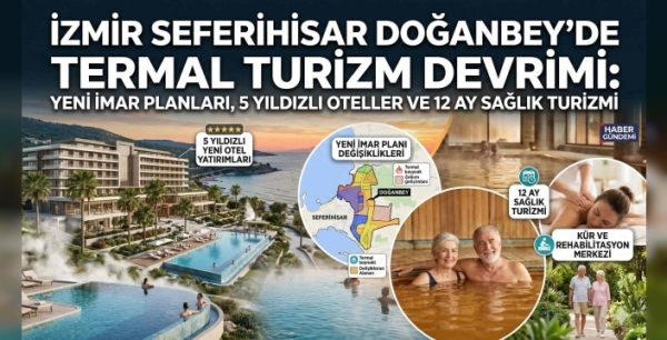 İzmir’in Yeni Termal Başkenti: İmar Kilidi Çözüldü, Dev Yatırımlar Yolda