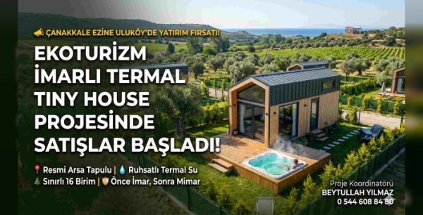 Köyler Uluköy Köyü Satılık Termal Arsa - Ezine
