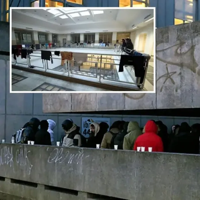 Brüksel'de evsizler için sağlık hizmetleri sona eriyor