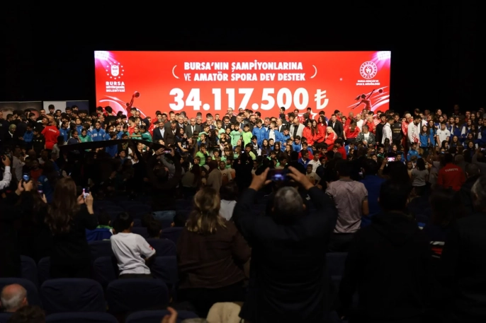Bursa, amatör sporlara 34 milyon TL'lik destek sağlıyor
